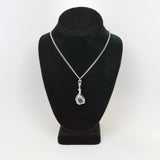 Gothic Dragon Claw Holding Crystal Ball Pendant Necklace NK-552