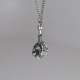 Gothic Dragon Claw Holding Crystal Ball Pendant Necklace NK-552