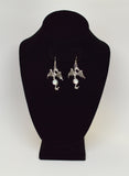 Mystical Gothic Dragon Pewter Earrings Medieval Renaissance Jewelry #955AB