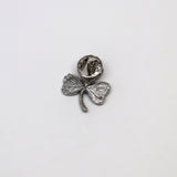 St Patricks' Day Irish Shamrock Pin Green Enamel on Pewter Three Leaf Clover PIN-74