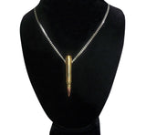Remmington 223 Bullet Necklace Hand Polished Brass and Copper Finish NK-639
