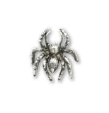 Spider Tie Tack or Jacket and Hat Pin Silver Pewter P-14